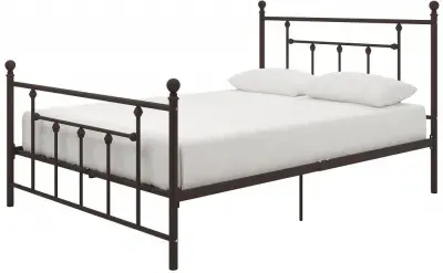 Melton Metal Bed Frame - Bronze image