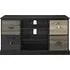 Merced TV Console with 4 Drawers - Black