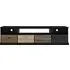 Merced TV Console with 4 Drawers - Black