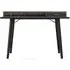 Mesa Writing Desk - Charcoal Grey, Walnut