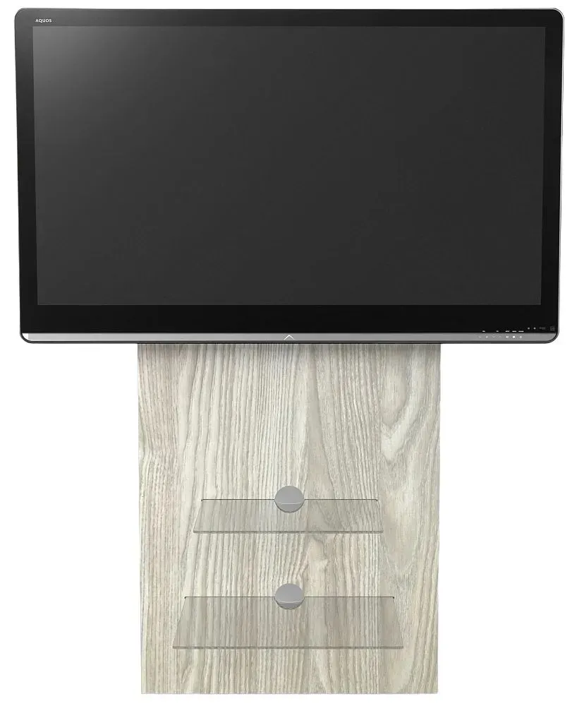 Mille 2 Shelf 60cm TV Stand - Light Oak