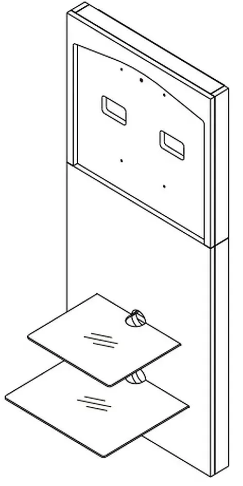 Mille 2 Shelf 60cm TV Stand - Light Oak