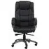 Norman Executive Office Chair - Black, Leather
