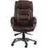 Norman Executive Office Chair - Brown, Leather
