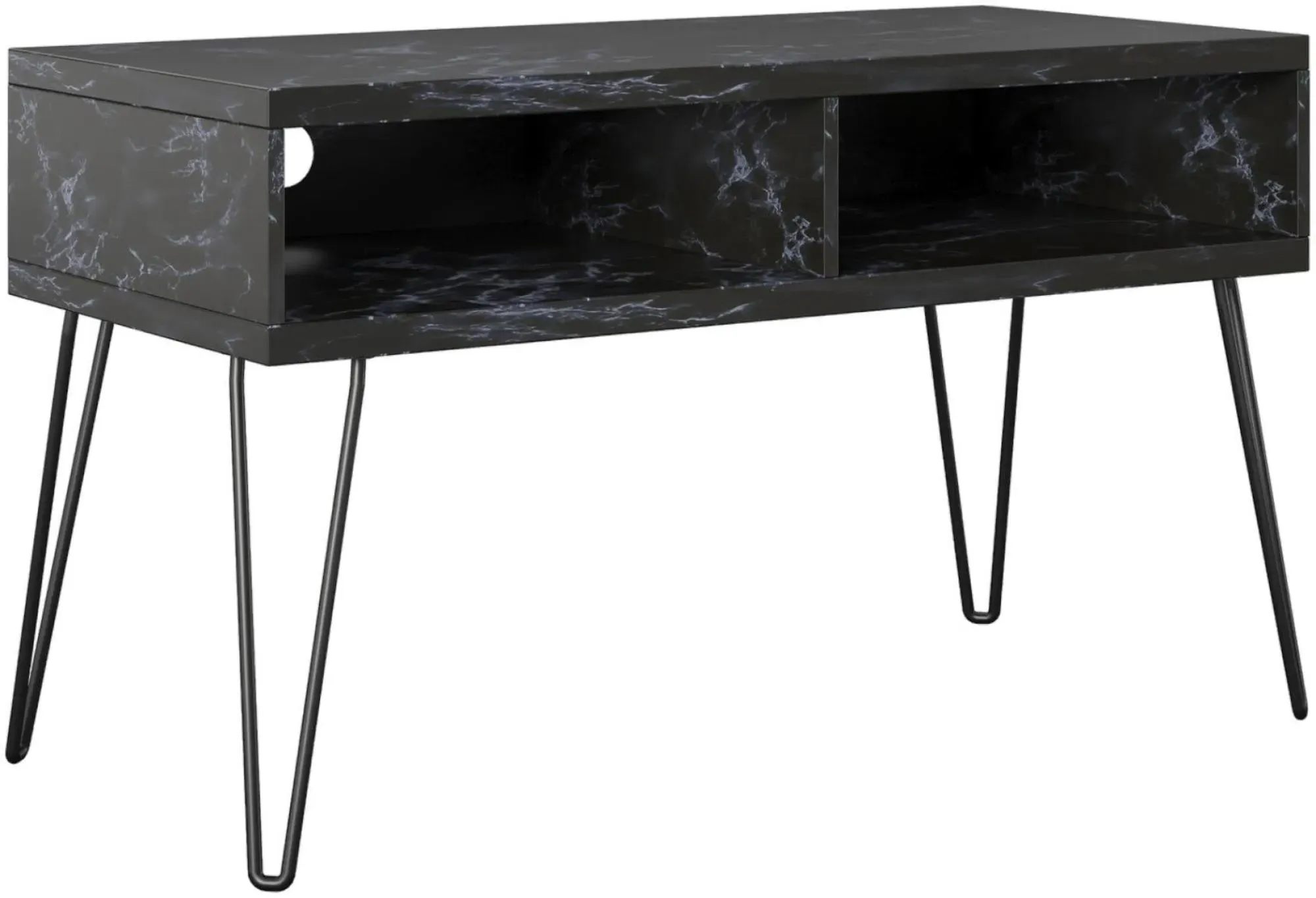 Novogratz Athena TV Stand up to 42in - Black Marble