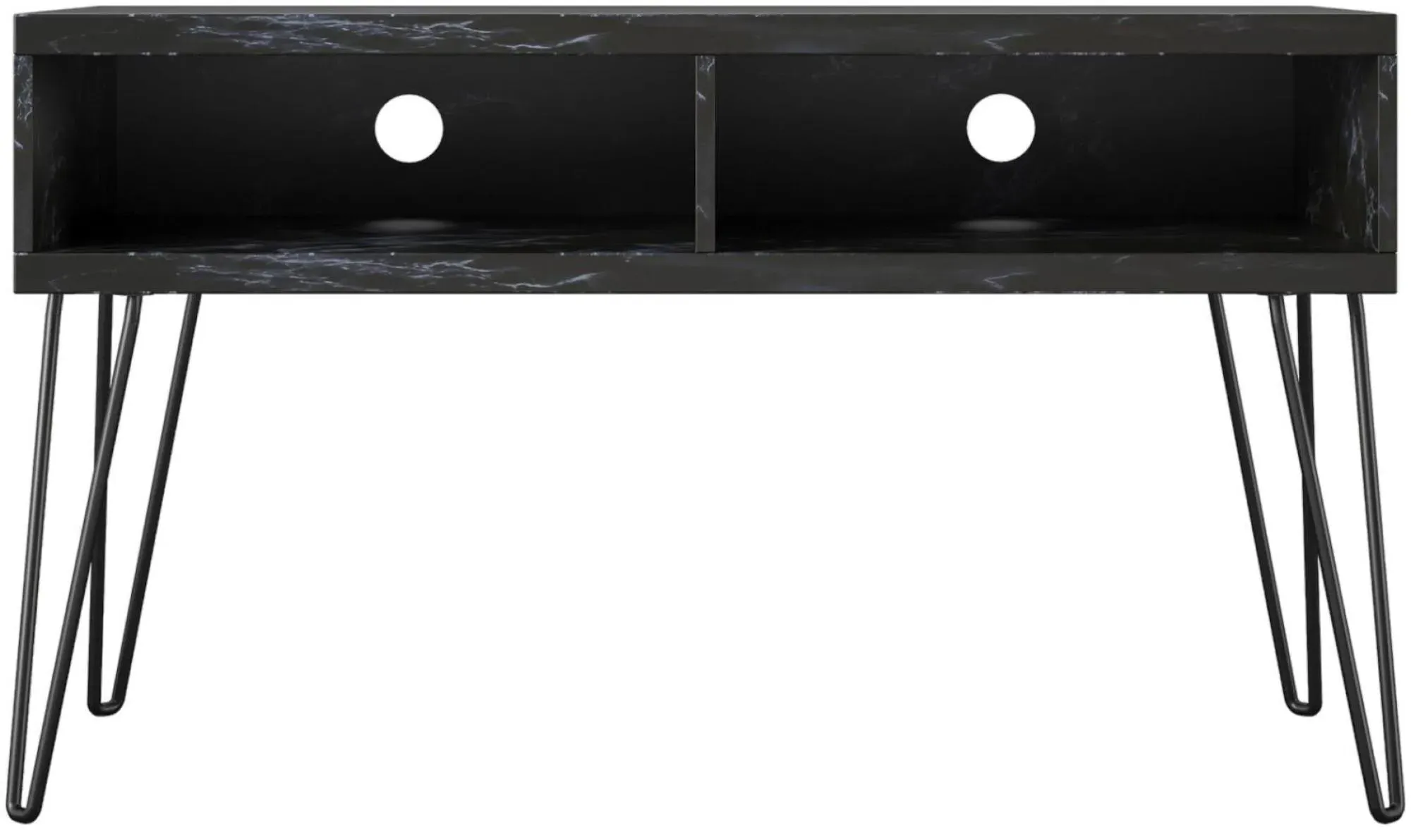 Novogratz Athena TV Stand up to 42in - Black Marble