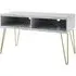 Novogratz Athena TV Stand up to 42in - White Marble