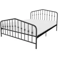 Novogratz Bushwick Metal Bed Frame - Black