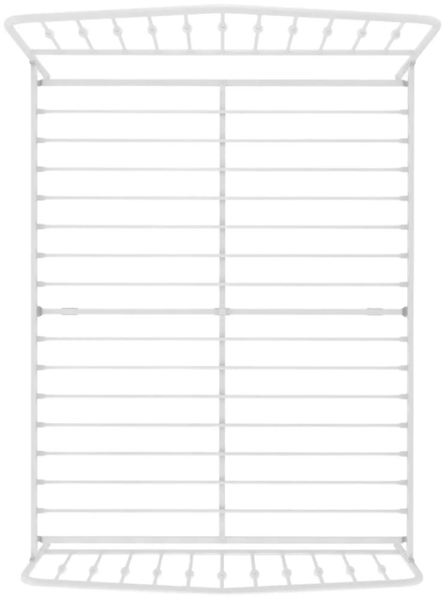 Novogratz Bushwick Metal Bed Frame - White