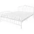 Novogratz Bushwick Metal Bed Frame - White