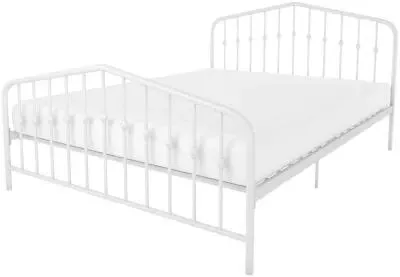 Novogratz Bushwick Metal Bed Frame - White