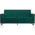 Novogratz Skylar Sofa Bed - Green, Velvet