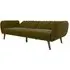 Nowata Brittany Futon Sofa Bed - Green, Linen