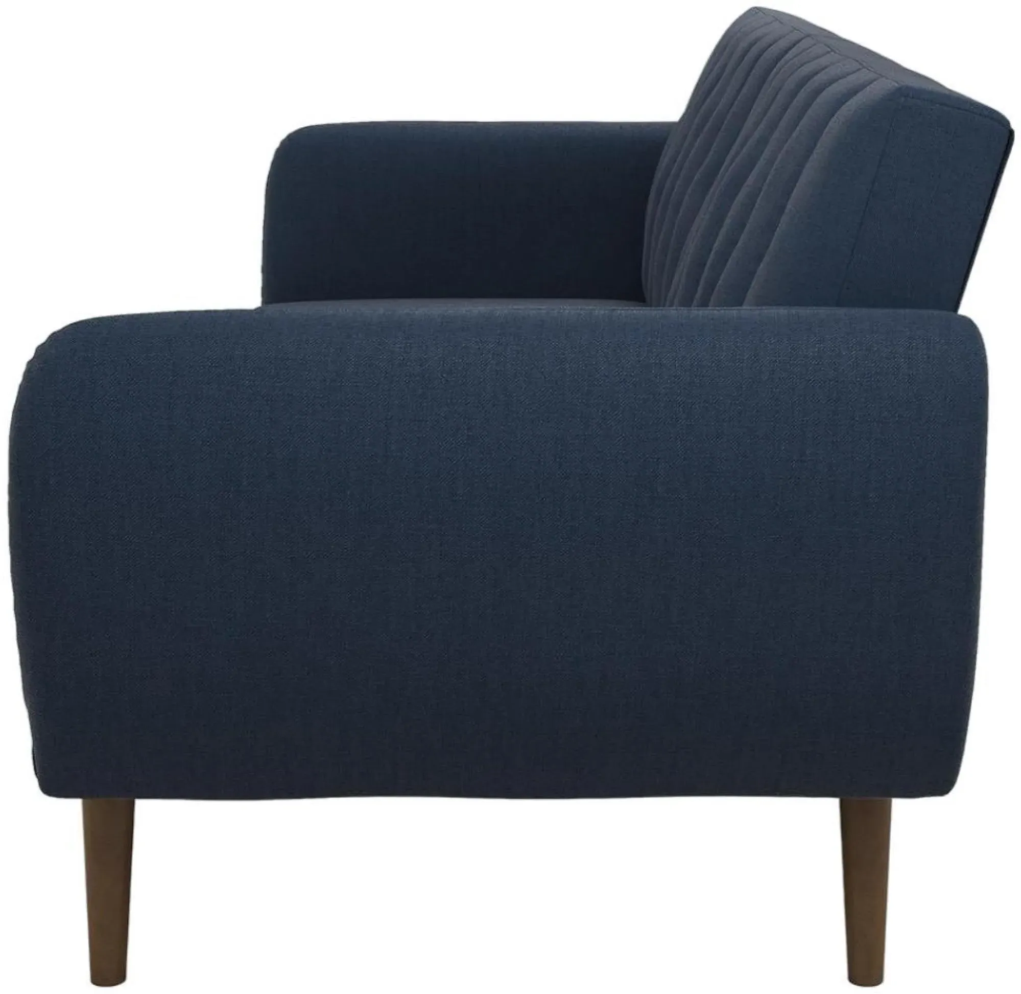 Nowata Brittany Futon Sofa Bed - Navy, Linen