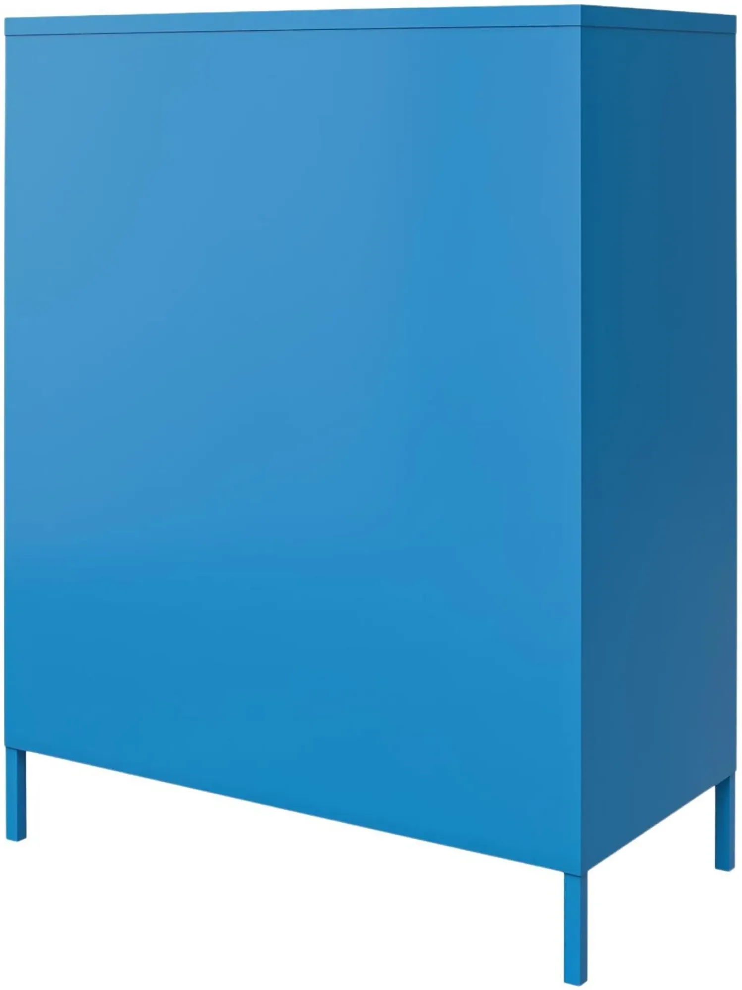 Nowata Cache 2 Door Locker Storage Cabinet - Blue