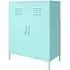 Nowata Cache 2 Door Locker Storage Cabinet - Mint