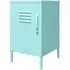 Nowata Cache Locker End Table - Mint