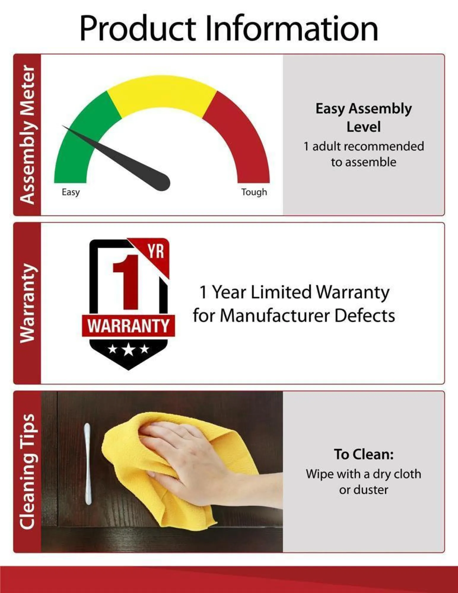 Obion Coffee Table with Hairpin Legs - Rustic Oak