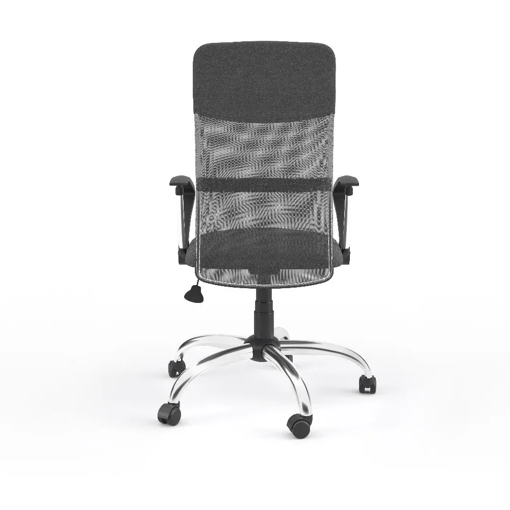 Orlando Office Chair - Grey, Mesh Fabric