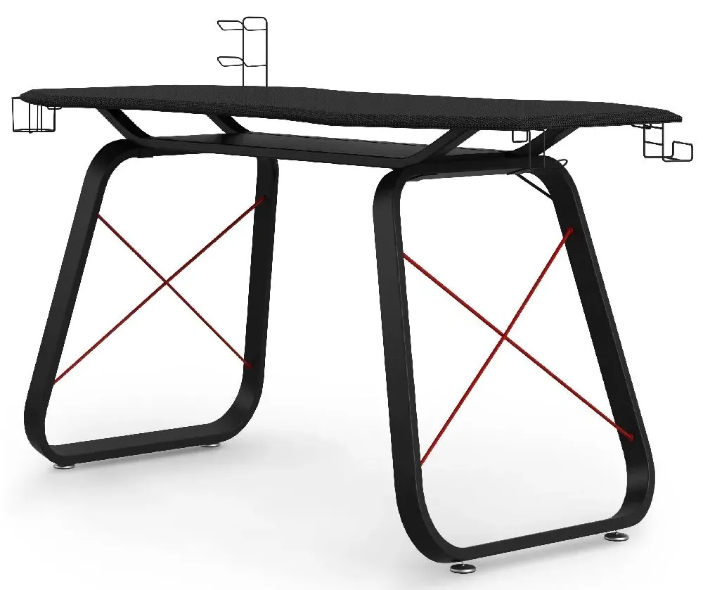 Oxford Gaming Desk AW9220 - Black, Red