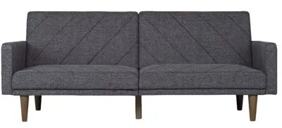 Paso 2-Seater Sofa Bed - Dark Grey, Linen