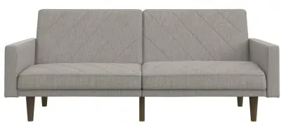 Paso 2-Seater Sofa Bed - Light Grey, Linen