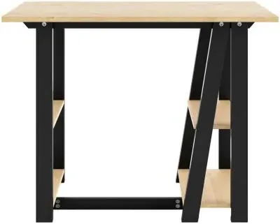 Pepin Compact Study Desk - Oak, Black image