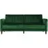 Pinto Tufted 2-Seater Sofa Bed - Green, Velvet