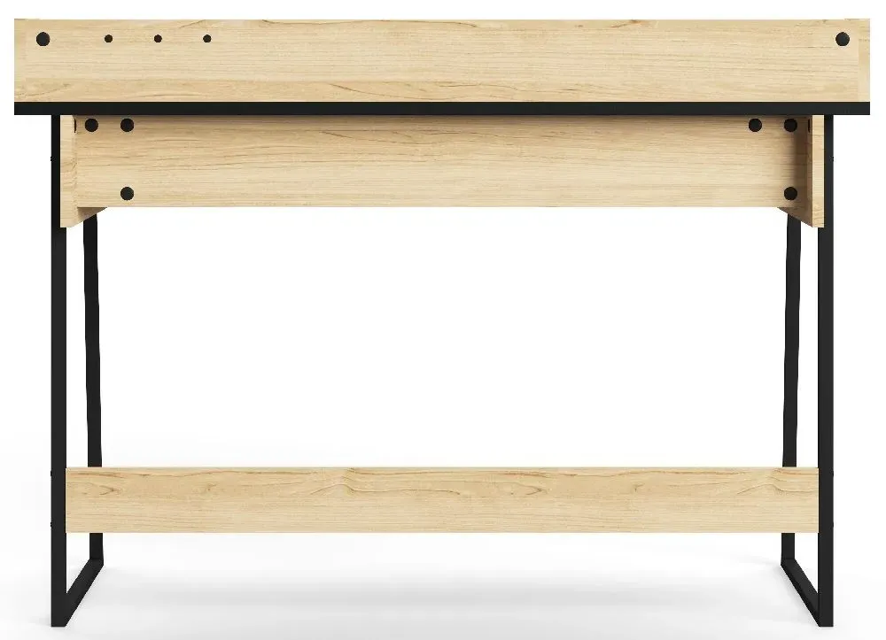 Salford Home Office Desk - Black, Oak