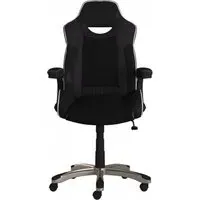Sevier Office Chair - Black, Faux Leather
