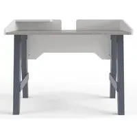 Thayer Writing Desk - Grey, Marble Effect