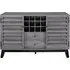Vance Wine Cabinet - Grey Oak