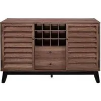 Vance Wine Cabinet - Walnut