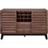 Vance Wine Cabinet - Walnut