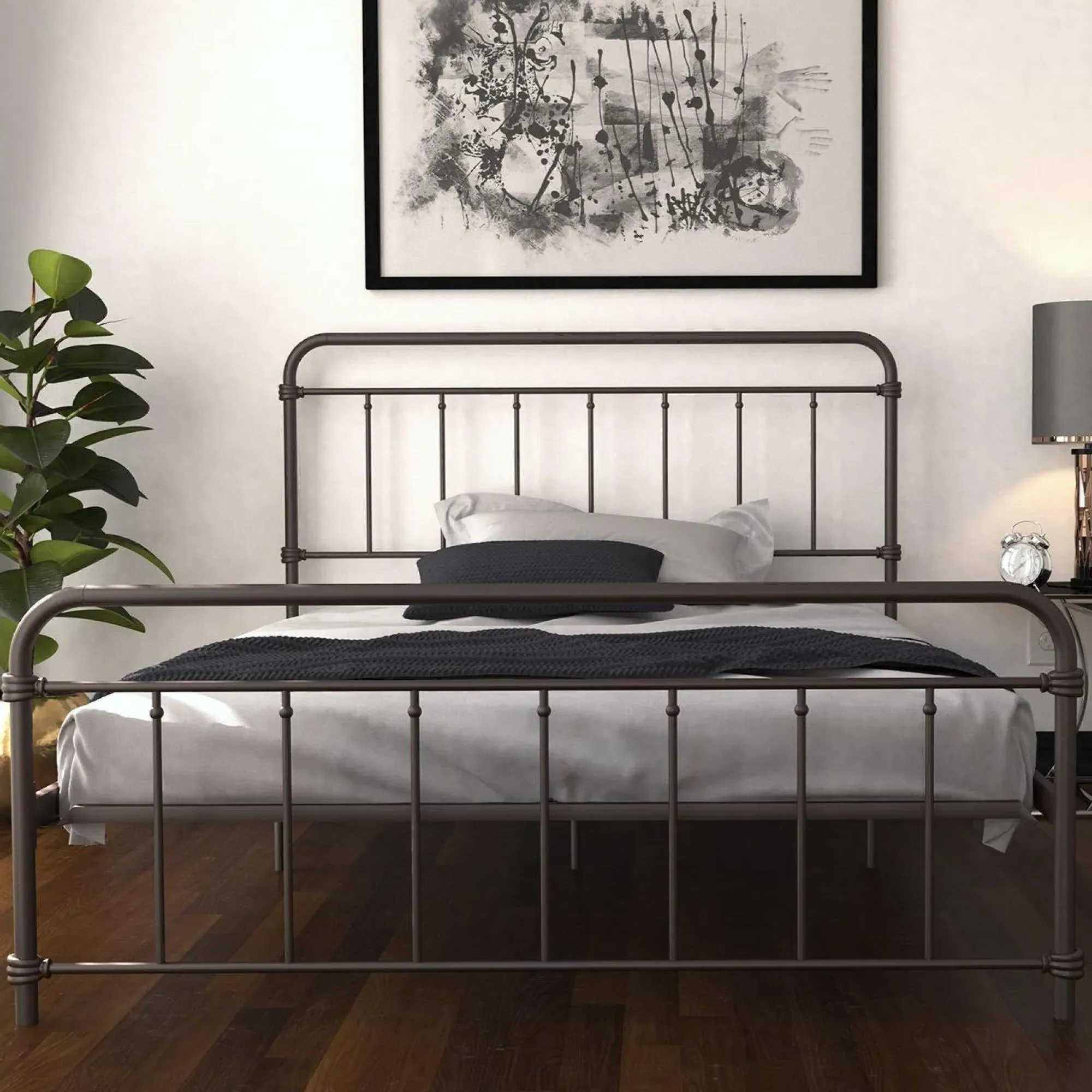 Wasco Metal Bed Frame - Bronze