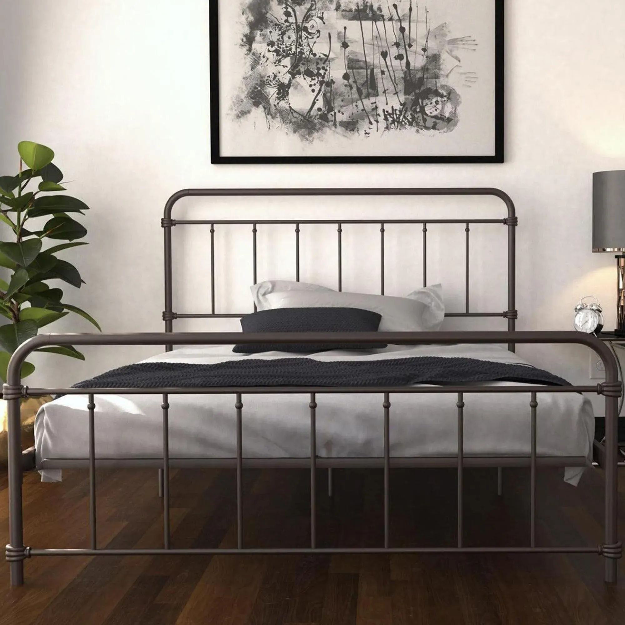 Wasco Metal Bed Frame - Bronze