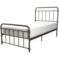 Wasco Metal Bed Frame - Bronze