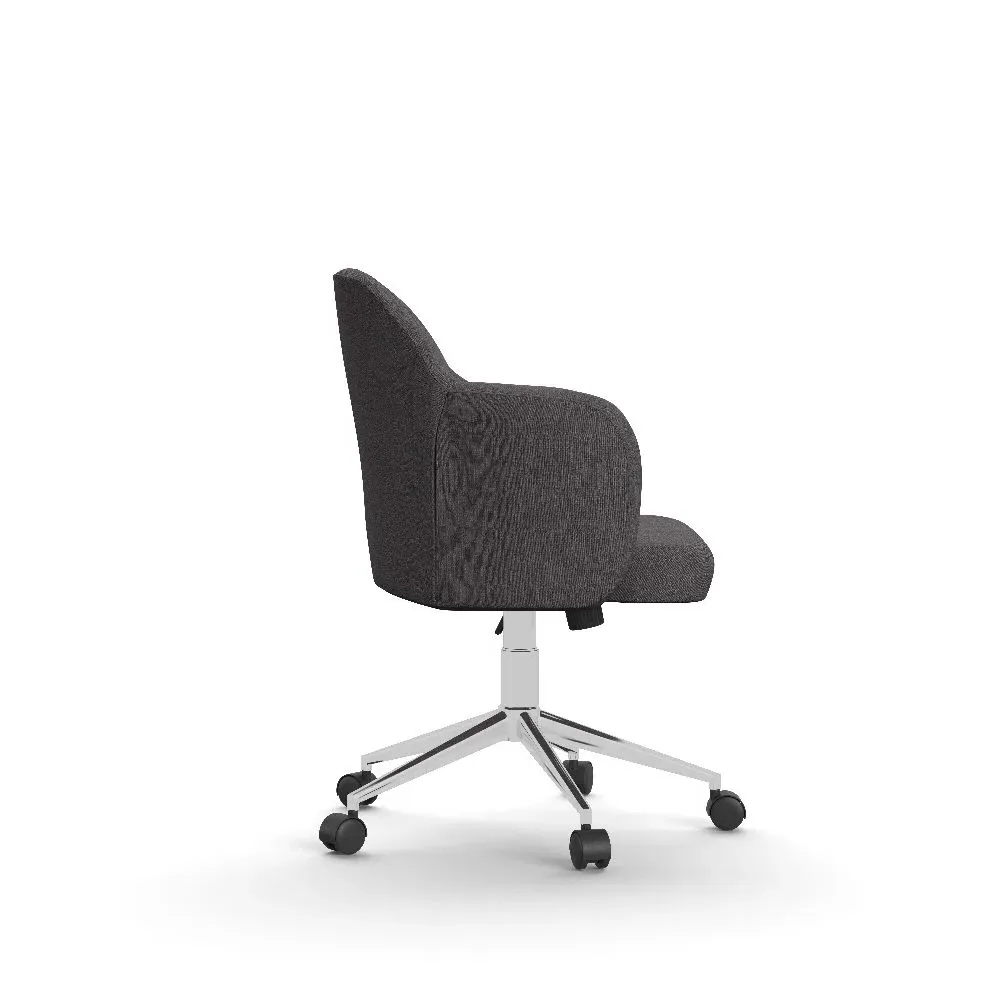 Washita Office Chair - Grey, Fabric