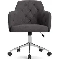 Washita Office Chair - Grey, Fabric