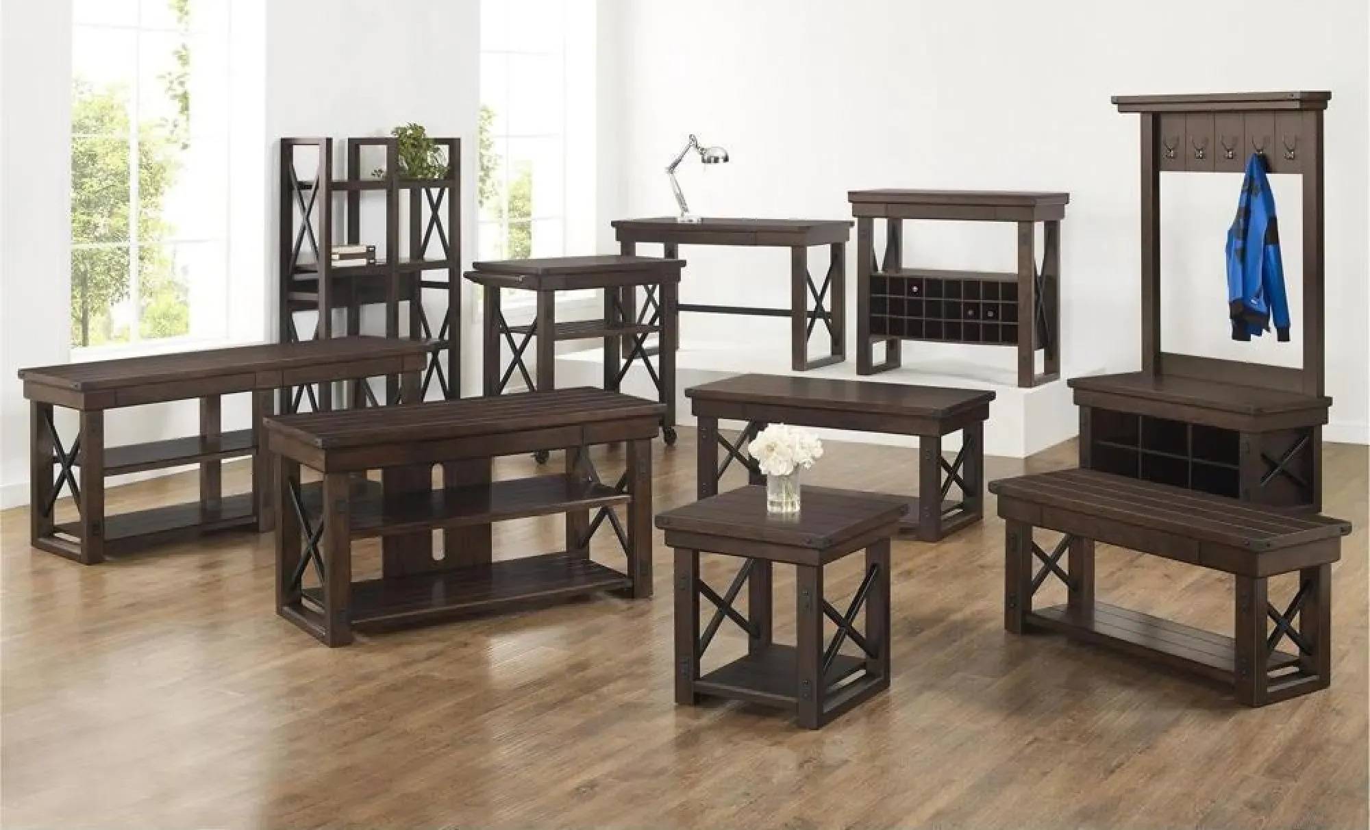 Worth Bookshelf - Espresso