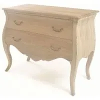 Alhambra 2 Drawer Chest - Rustic, Mahogany