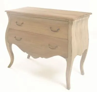 Alhambra 2 Drawer Chest - Rustic, Mahogany