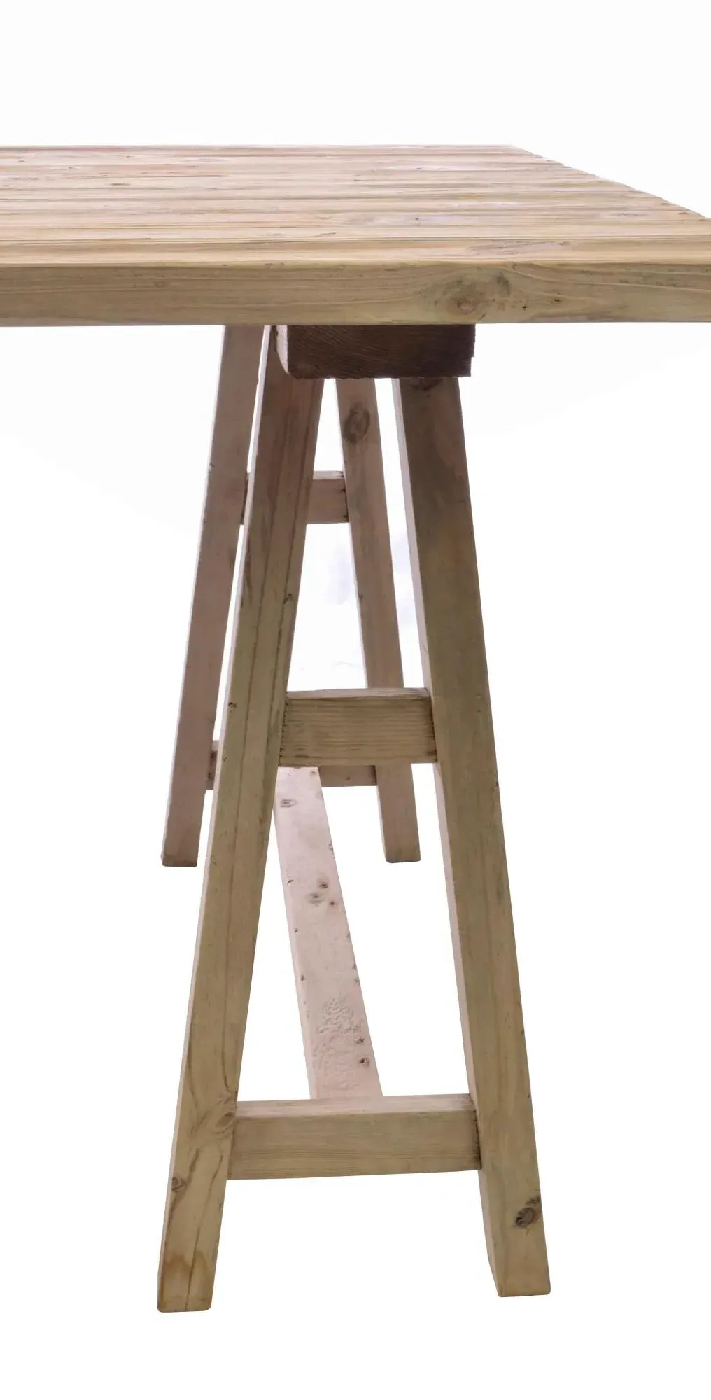 Alhambra 6-Seater Dining Table - Rustic, Mahogany