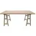 Alhambra 6-Seater Dining Table - Rustic, Mahogany