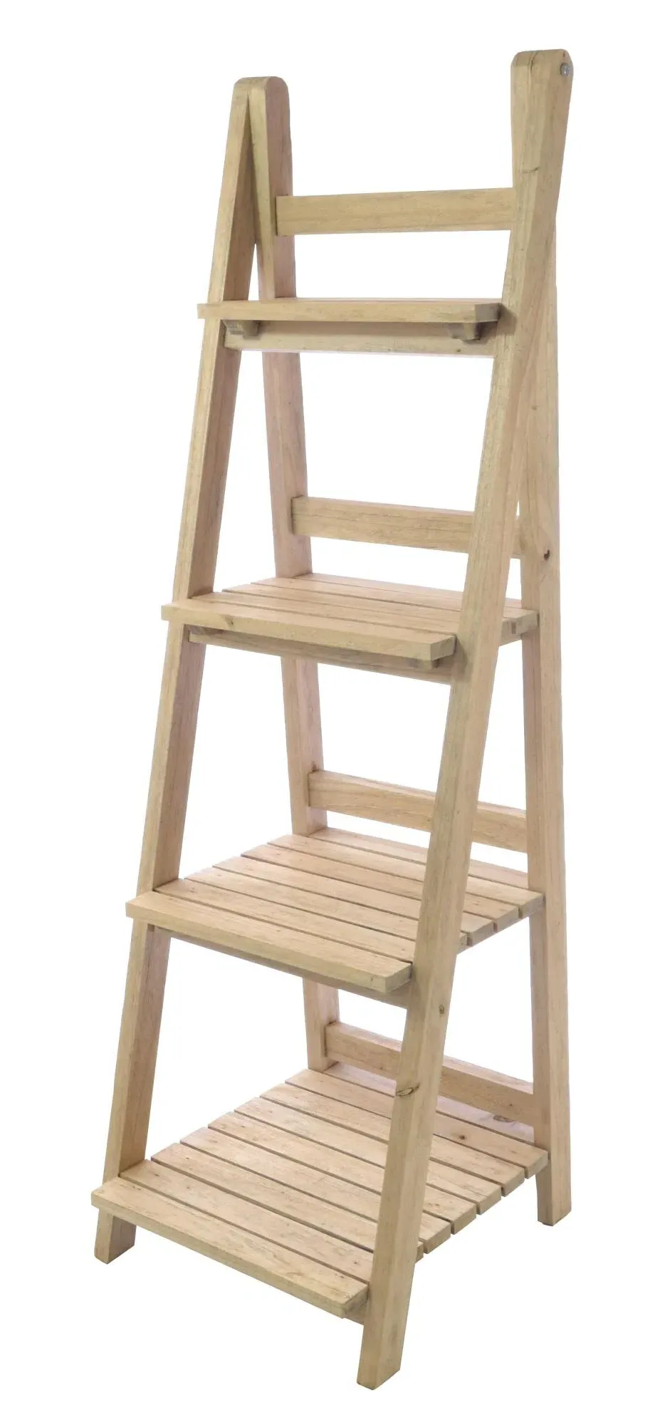 Alhambra Ladder Shelf Unit - Rustic, Mahogany