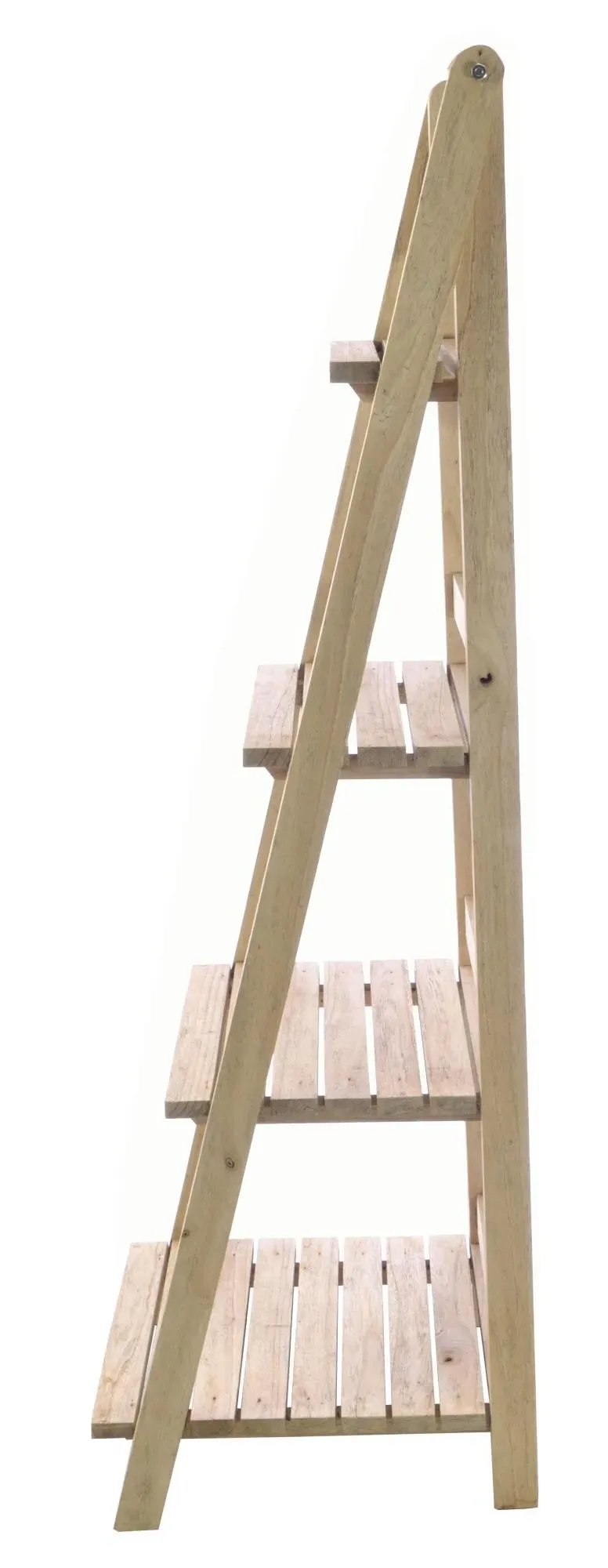 Alhambra Ladder Shelf Unit - Rustic, Mahogany