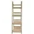 Alhambra Ladder Shelf Unit - Rustic, Mahogany