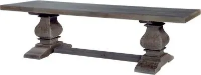 Bowood Dining Bench - Lime Washed