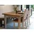 Lulworth 6-Seater Dining Table - White, Reclaimed Pine