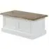 Lulworth Storage Coffee Table - White, Reclaimed Pine